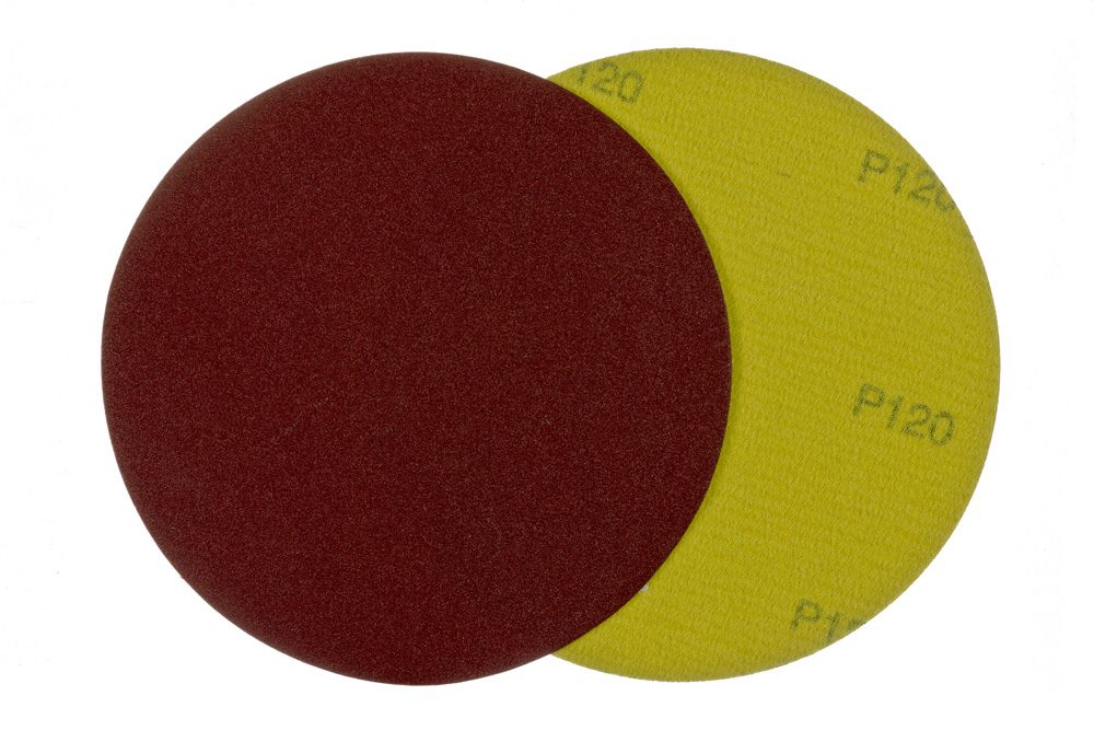 Hook-and-loop discs without holes