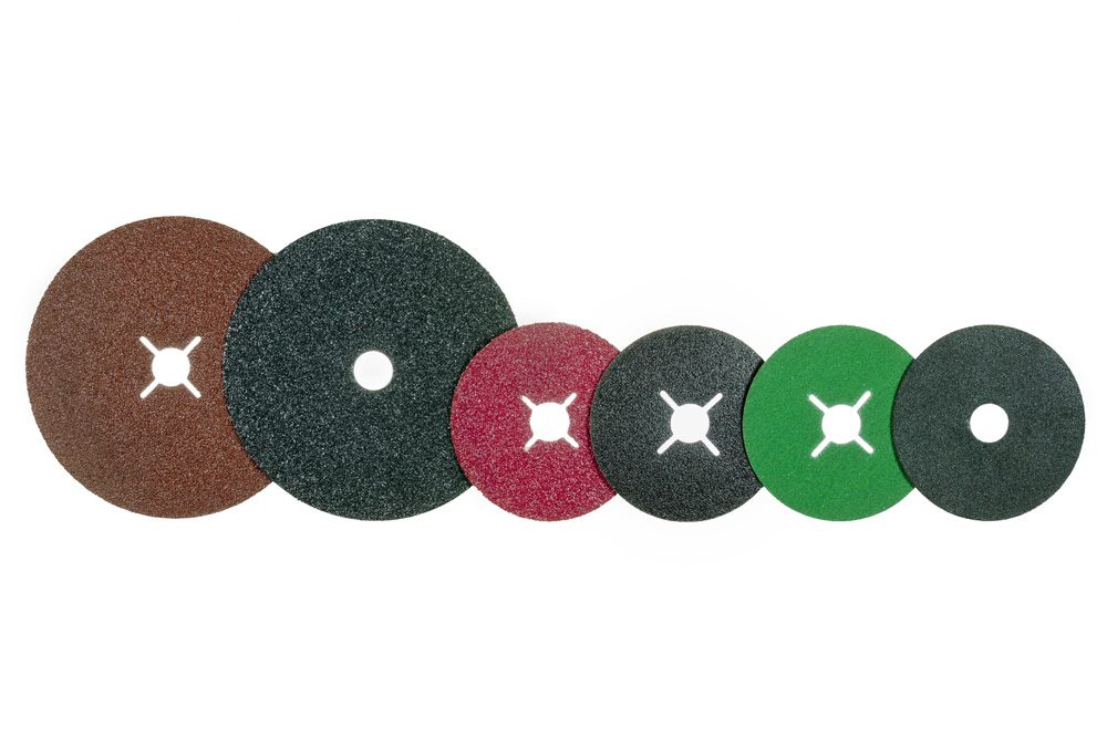 Assorted fibre discs