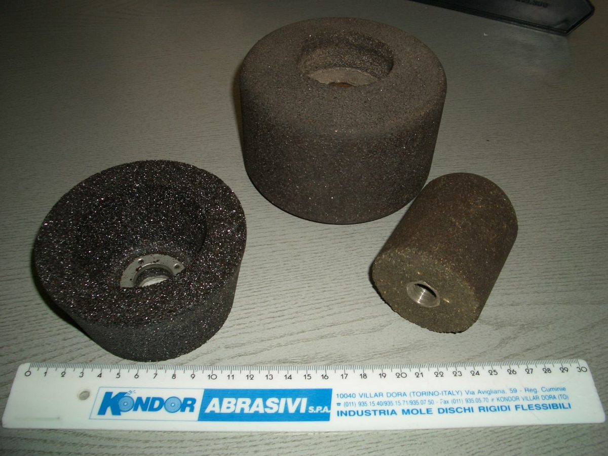 Cup and cylindrical wheels