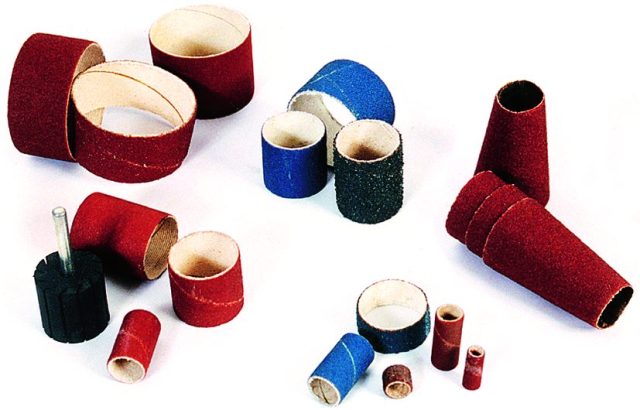 Reinforced abrasive sleeves and sleeve holders