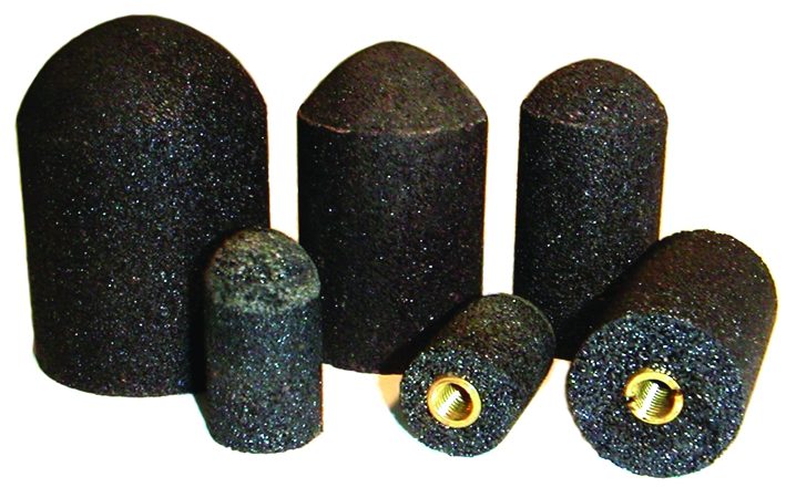 Pinecone wheels, cup wheels and non-reinforced cut-off wheels